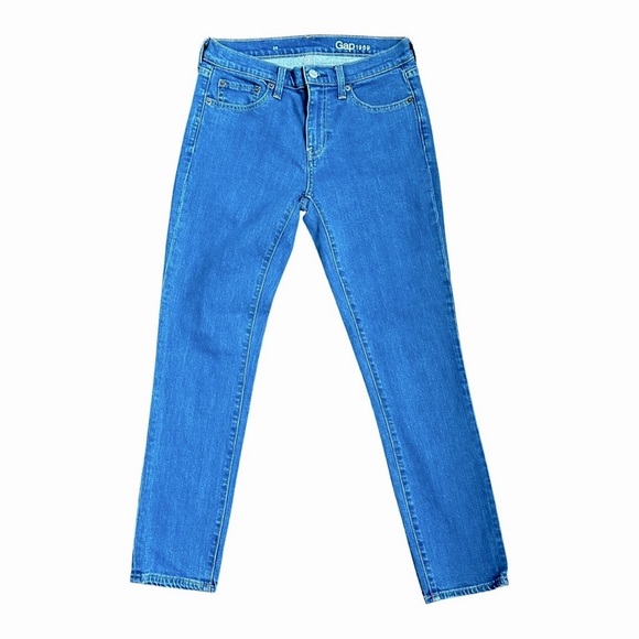 Gap High Rise Classic Straight Jeans with Washwell - Picture 1 of 3